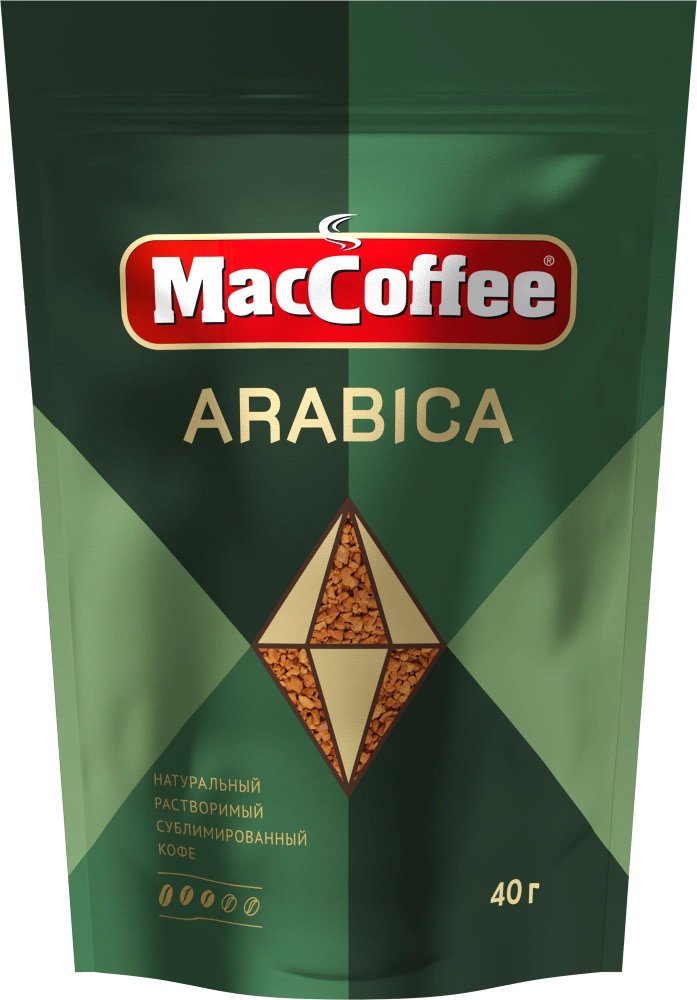 Кофе растворимый MacCoffee Arabica сублимированный, 40г #1