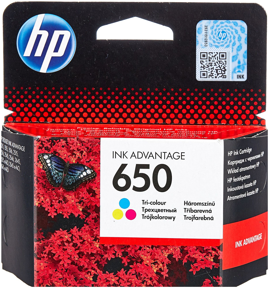 Картридж HP 650 цветной ( CZ102AE ) оригинал #1