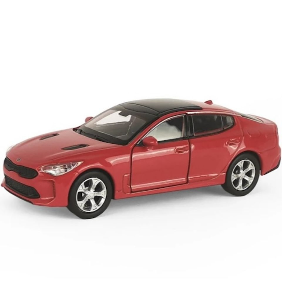 Машинка Welly металлическая модель автомобиля KIA Stinger, масштаб 1/38, Кия Стингер  #1