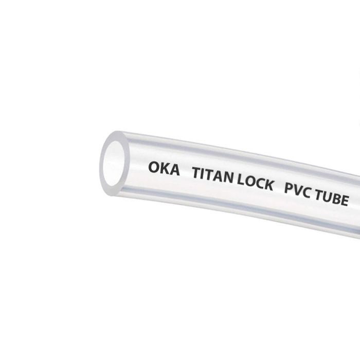 Трубка ПВХ прозрачная безнапорная "ОКА", 12 мм., TL012OK TITAN LOCK,20 м  #1