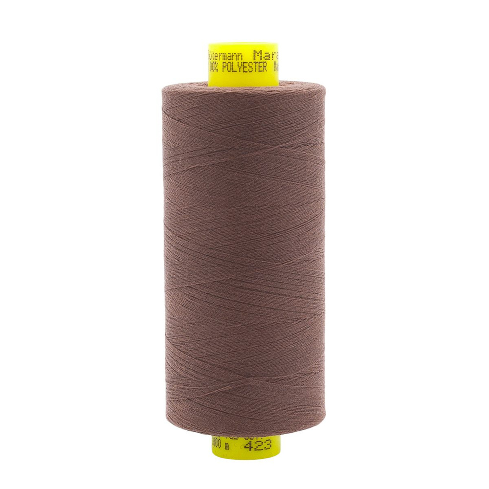 Нитки для шитья универсальные Mara № 150, 1000 м, Gutermann, 423 умбра  #1