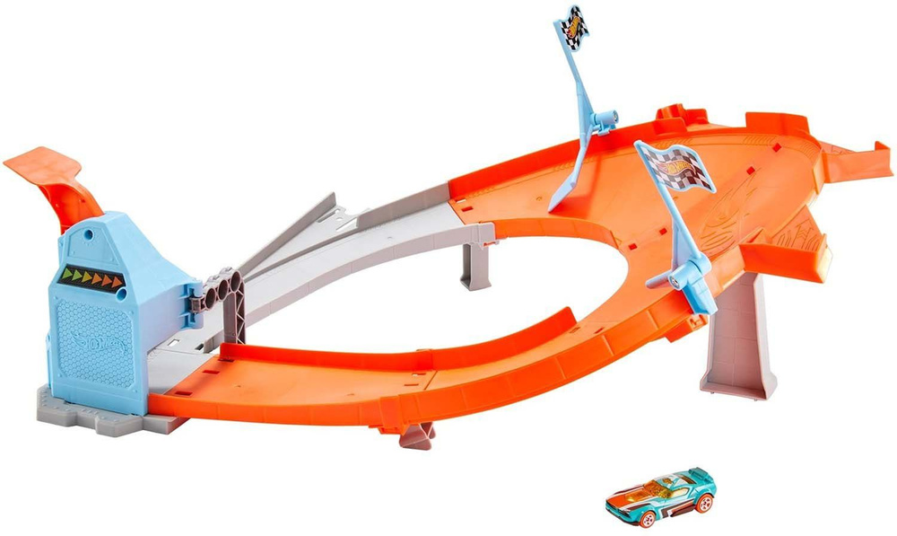 Игровой набор Hot Wheels Автотрек - Чемпионат: Скоростная трасса (Rapid Raceway Champion), GJM75  #1