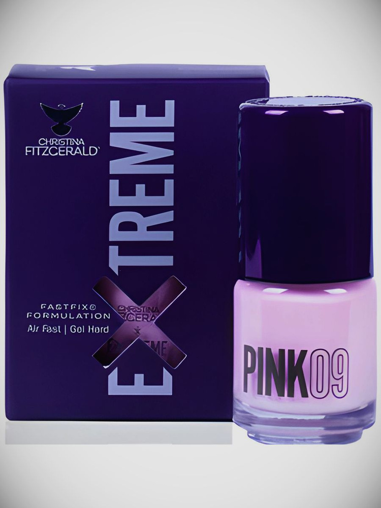 EXTREME Лак для ногтей - PINK 09 / Mivis / Extreme pink 09 /15ml #1