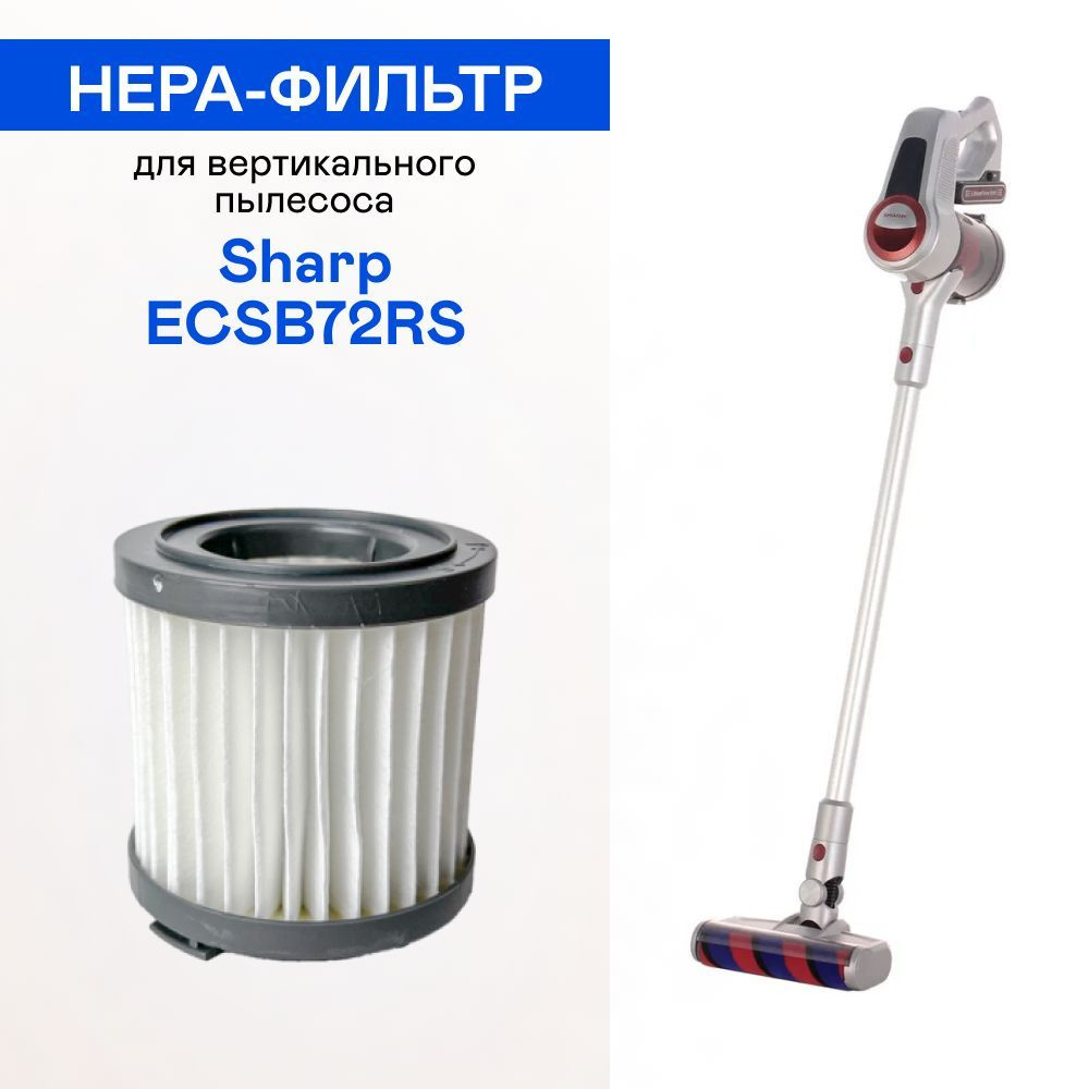 HEPA-фильтр для вертикального пылесоса Sharp ECSB72RS #1