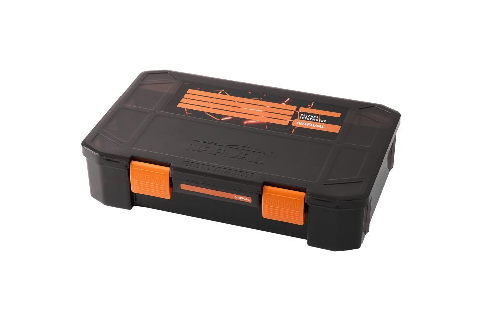 Коробка для снастей Narval Fishing Multi Case 35x23x8cm #Black & Orange #1