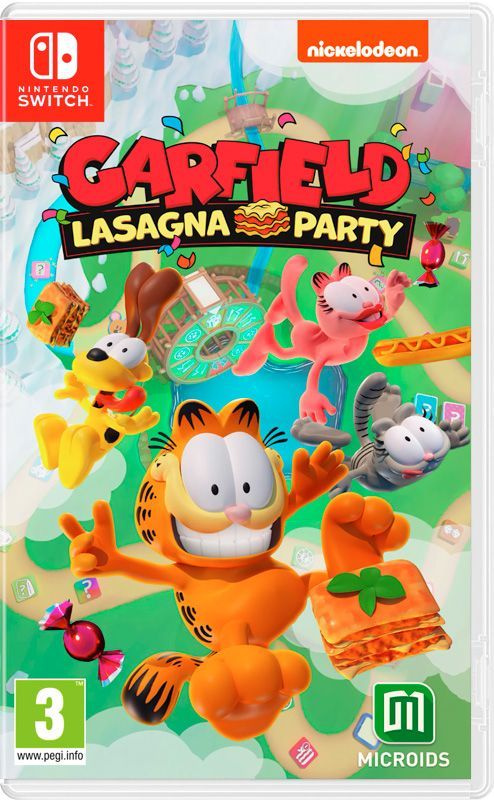 Игра Garfield Lasagna Party NSW, русские субтитры (Nintendo Switch, Русские субтитры)  #1