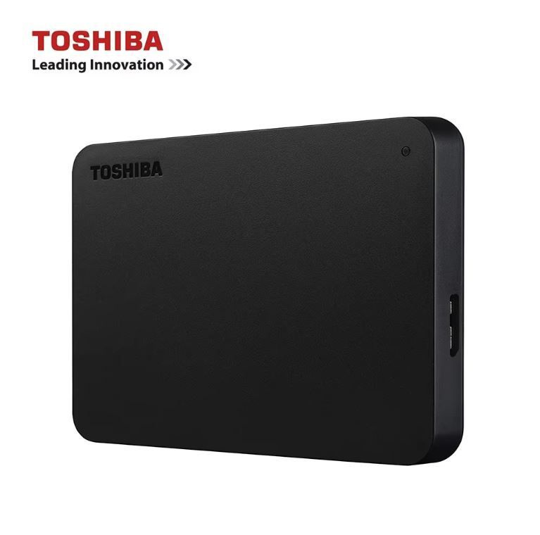 Toshiba 2 ТБ Внешний жесткий диск (Toshiba 2 ТБ Внешний жесткий диск (HDTB410YK3AA), черный  #1