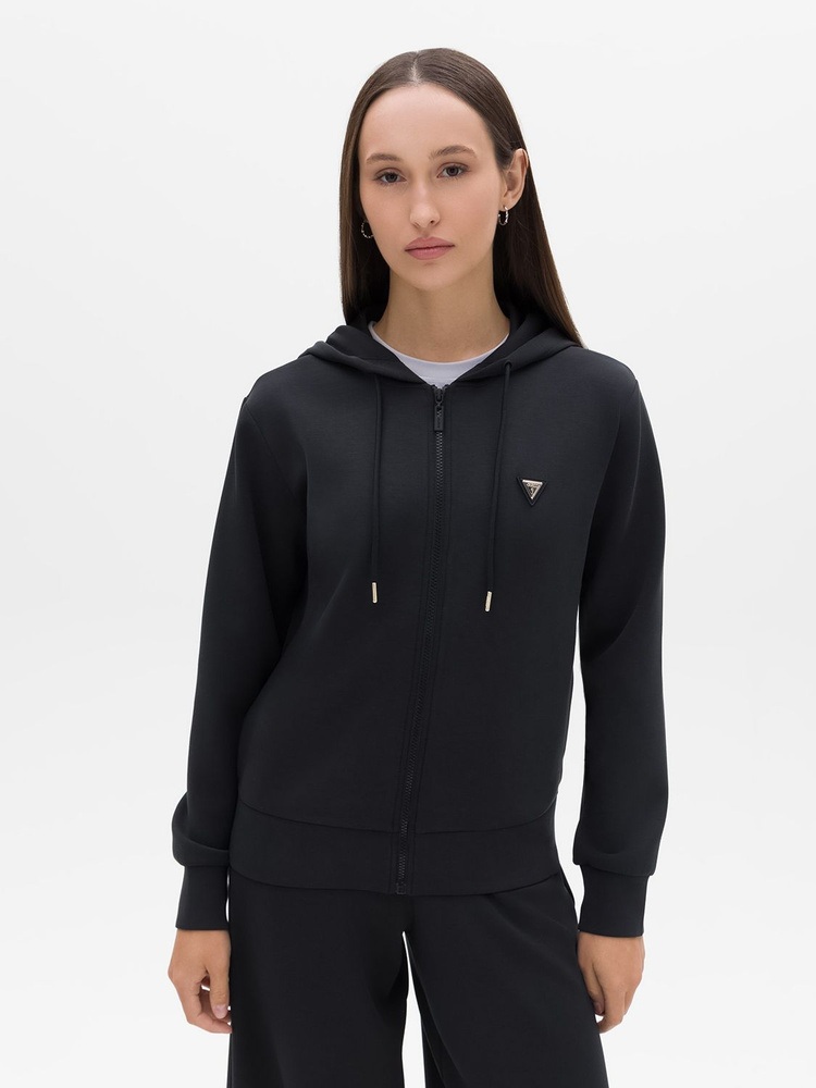 Толстовка GUESS Olympe Full Zip Hoodie Sweatsh #1