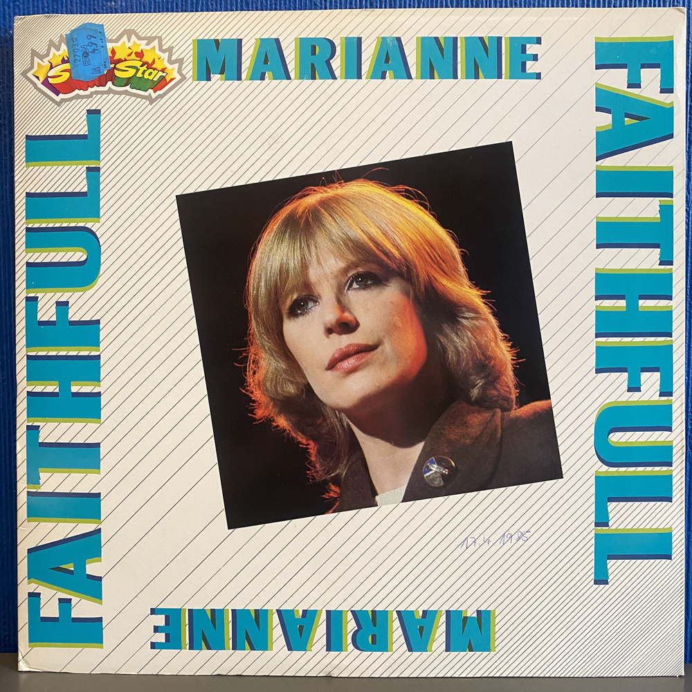 Marianne Faithfull (Буклет) NM ПЕРВЫЙ ПРЕСС! 1982 LP Виниловая пластинка  #1