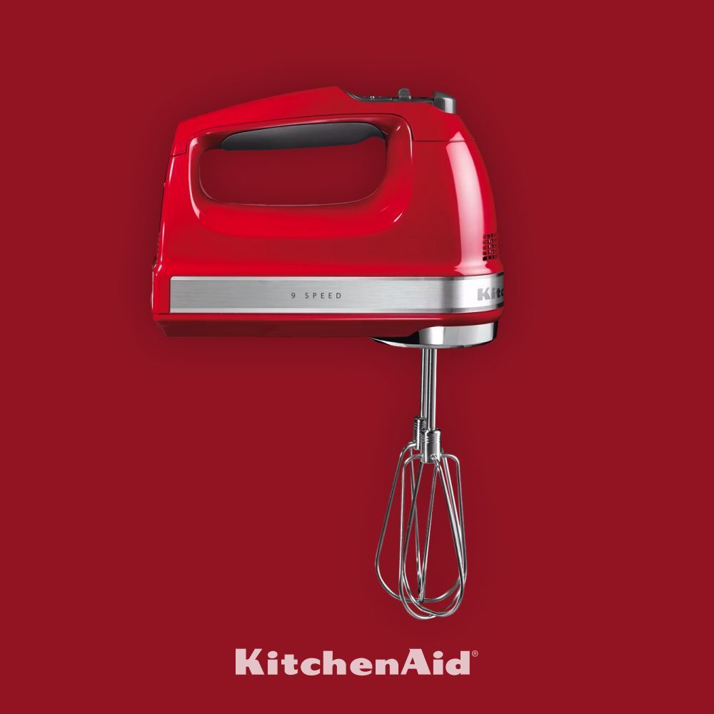 Ручной миксер KitchenAid 5KHM9212EER Красный #1