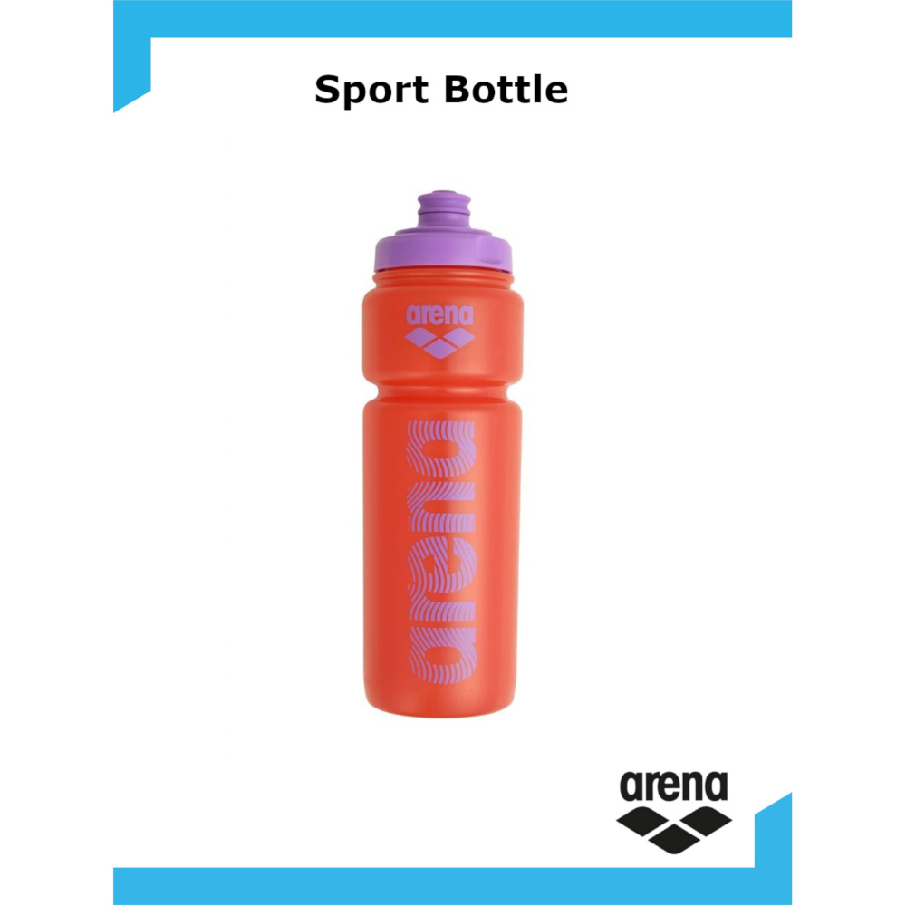 Фляга питьевая ARENA SPORT BOTTLE ,красный #1