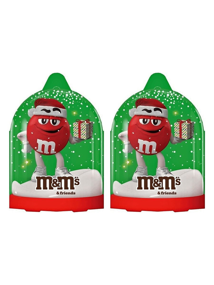 Набор конфет M&M's Игрушка на ёлку, 2 уп по 60 гр #1