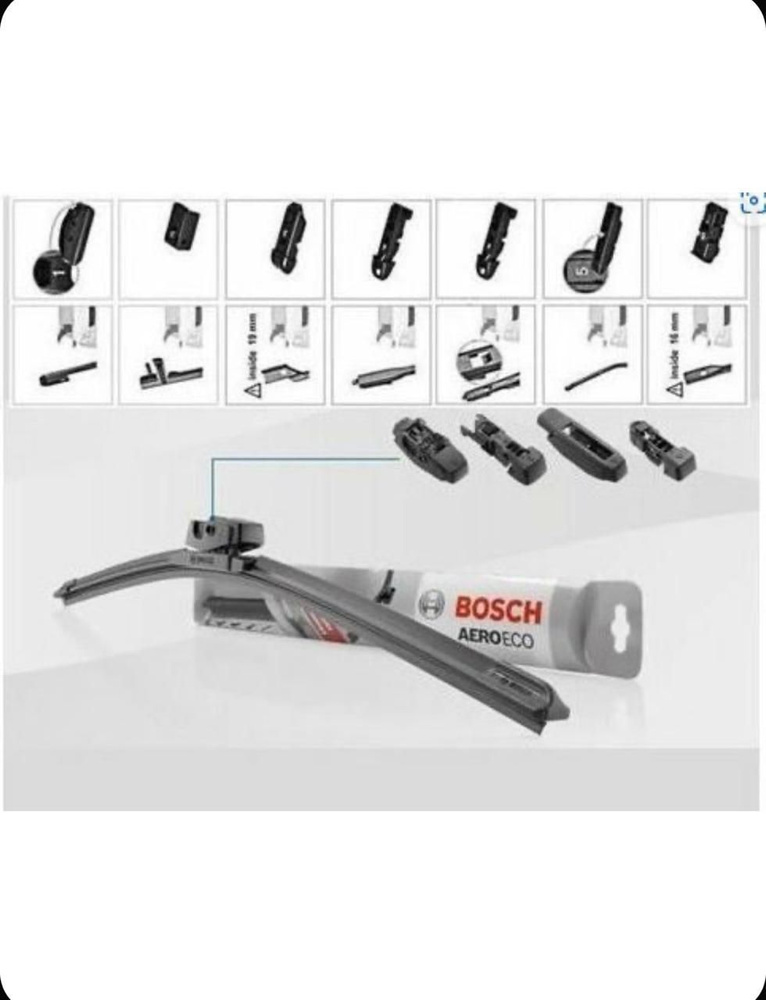 Bosch Щетка стеклоочистителя бескаркасная, арт. AE400 #1