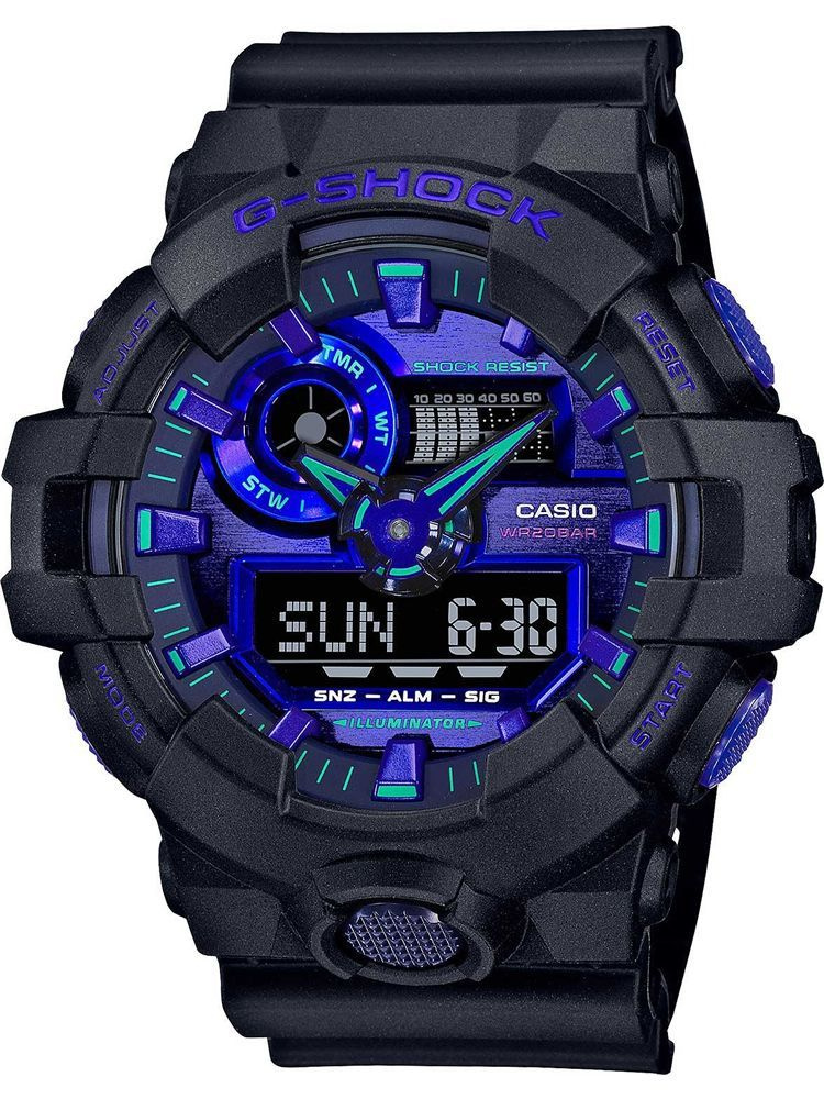 Японские наручные часы Casio G-Shock GA-700VB-1A #1