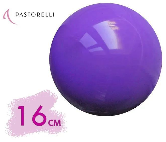 Мяч PASTORELLI 16см 00277 Сиреневый #1