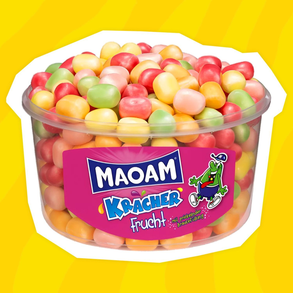 Конфеты HARIBO MAOAM Kracher Fruit (1,2 кг) - Драже со вкусом фруктов #1