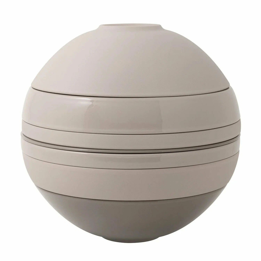 Набор посуды на две персоны Villeroy & Boch La Boule, Beige 7 предметов  #1