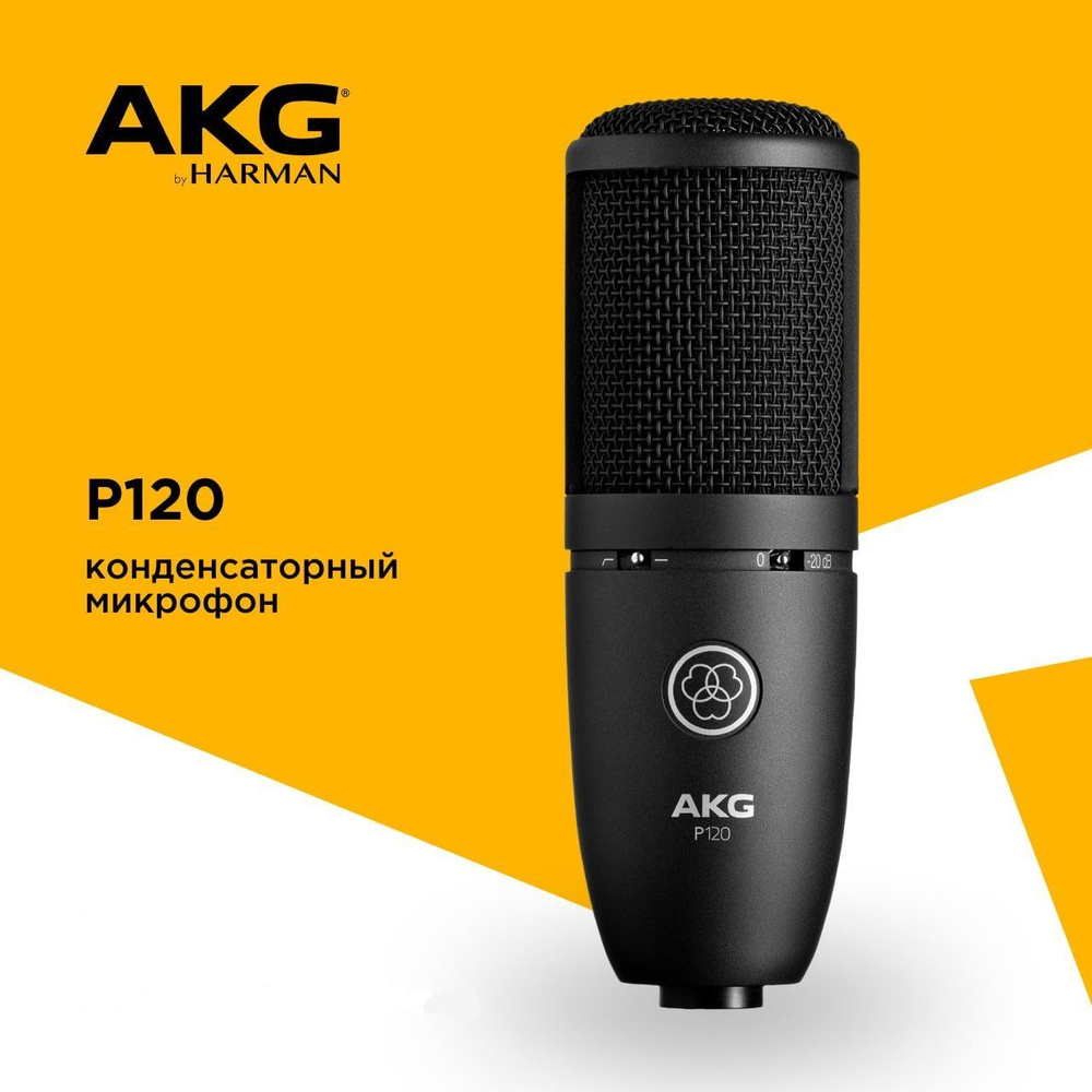 AKG P120 микрофон конденсаторный кардиоидный #1