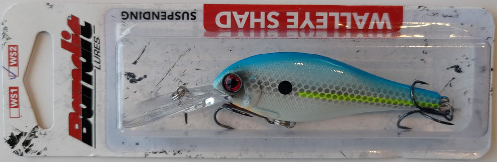 Воблер BANDIT SHAD WALLEYE 2 B31 #1