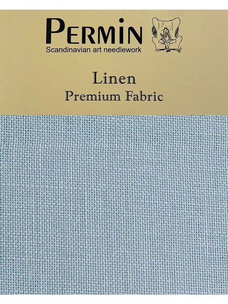 Канва Permin Linen 28 ct. (70x50 см., цвет 303) 100% лен #1