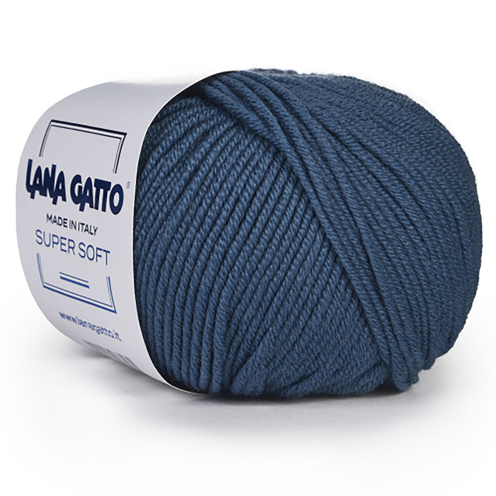 2 Мотка, Lana Gatto SUPER SOFT, 100% Чистая экстратонкая мериносовая шерсть / 50 гр. - 125 м., Цвет 14527 #1