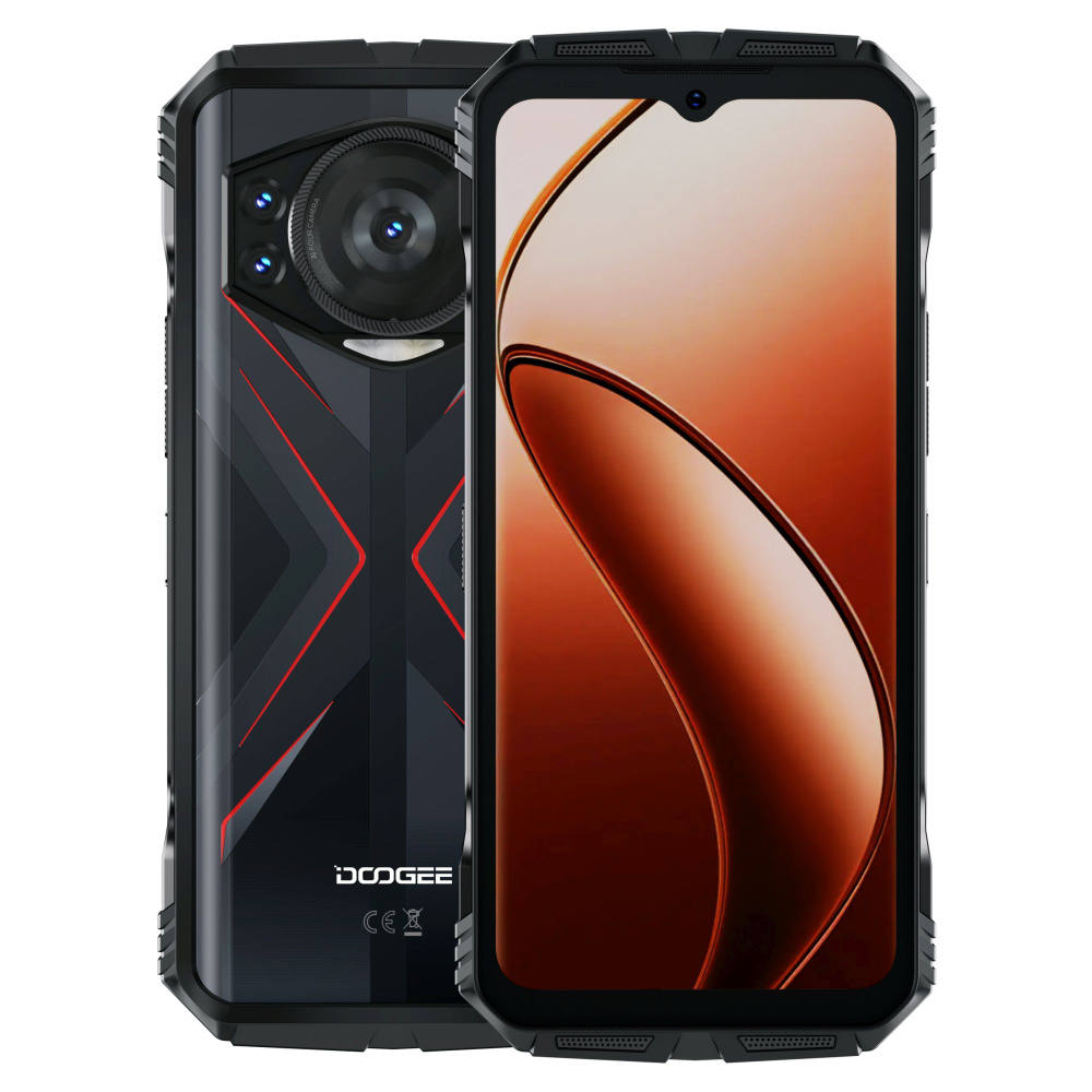 Doogee Смартфон S118 8/512 ГБ, красный #1