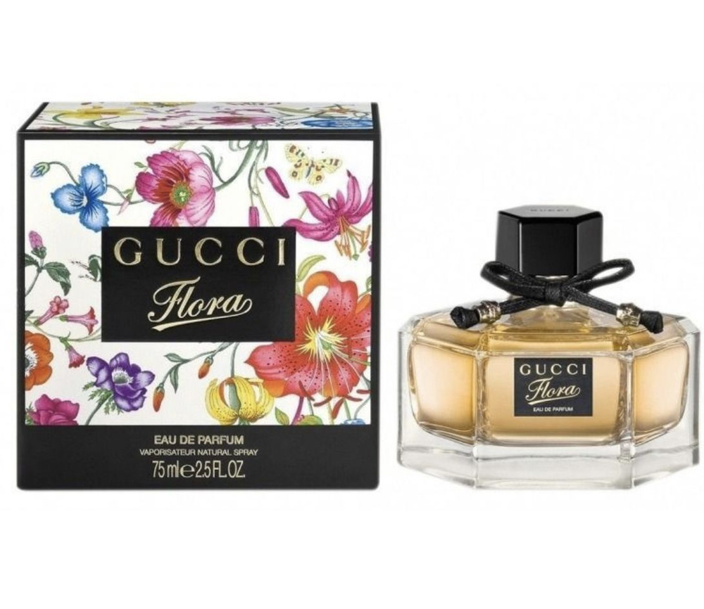 Вода парфюмерная Gucci Flora Eau de Parfum старый квадрат 75 #1