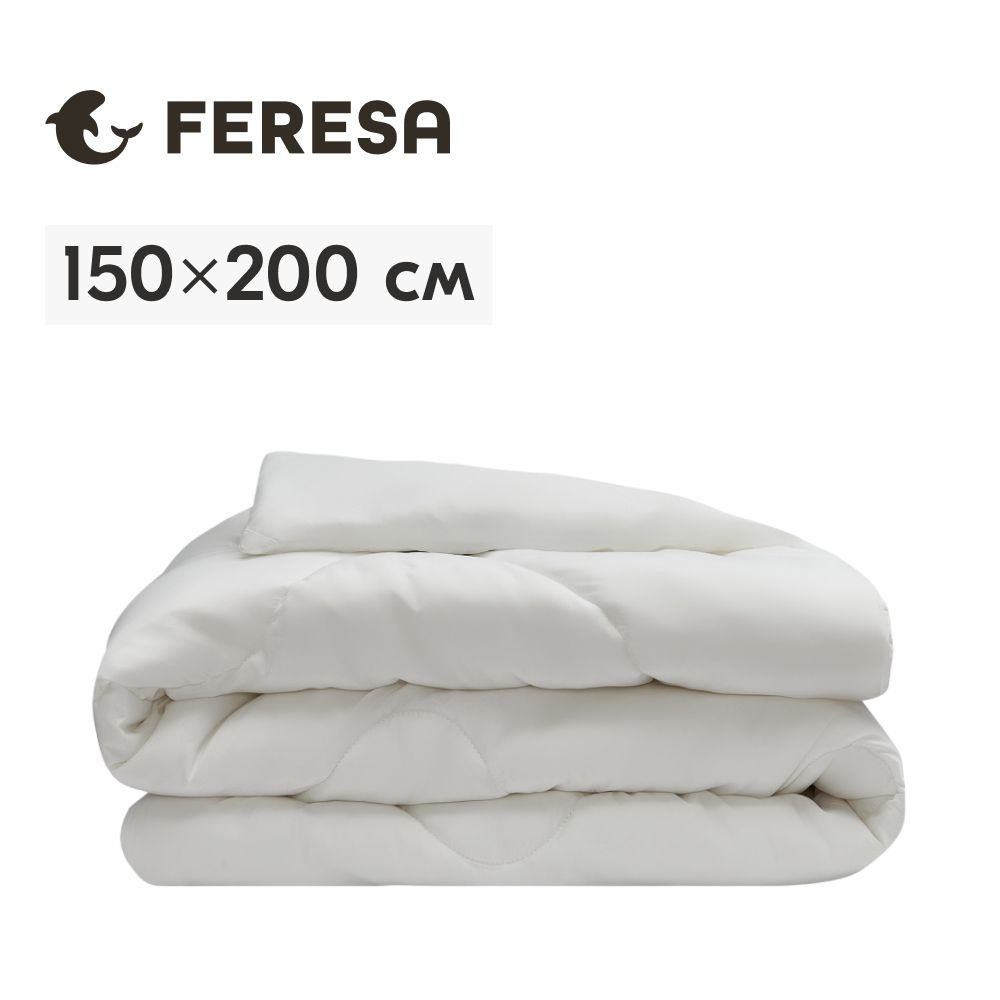 Feresa hygge Одеяло Полуторный 150x200 см, Всесезонное, с наполнителем Полиэстер, комплект из 1 шт  #1