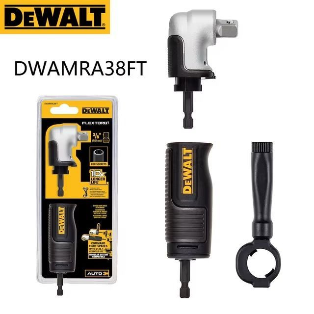 Насадка угловая Dewalt DWAMRA38FT, 3/8 дюйма, 2в1 #1