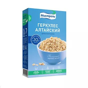 Хлопья Геркулес традиционный , Мистраль , 400 г, Россия #1