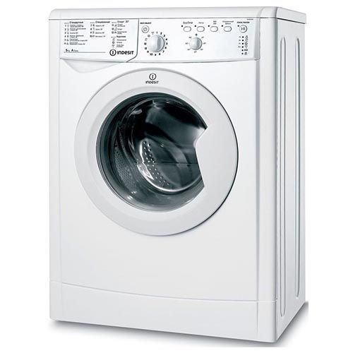 Узкая стиральная машина Indesit IWSB 5085 (CIS), 5 кг, белый #1