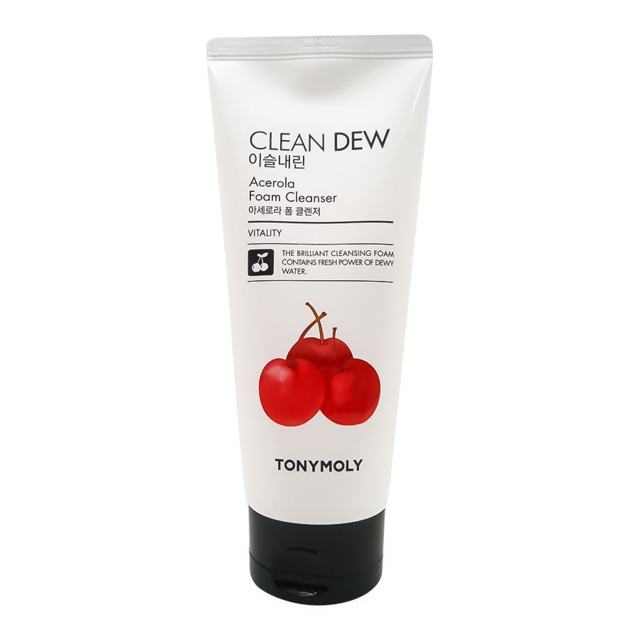 Tonymoly Очищающая пенка для умывания Clean Dew Acerola Foam Cleanser, с экстрактом ацелоры, 180 мл  #1