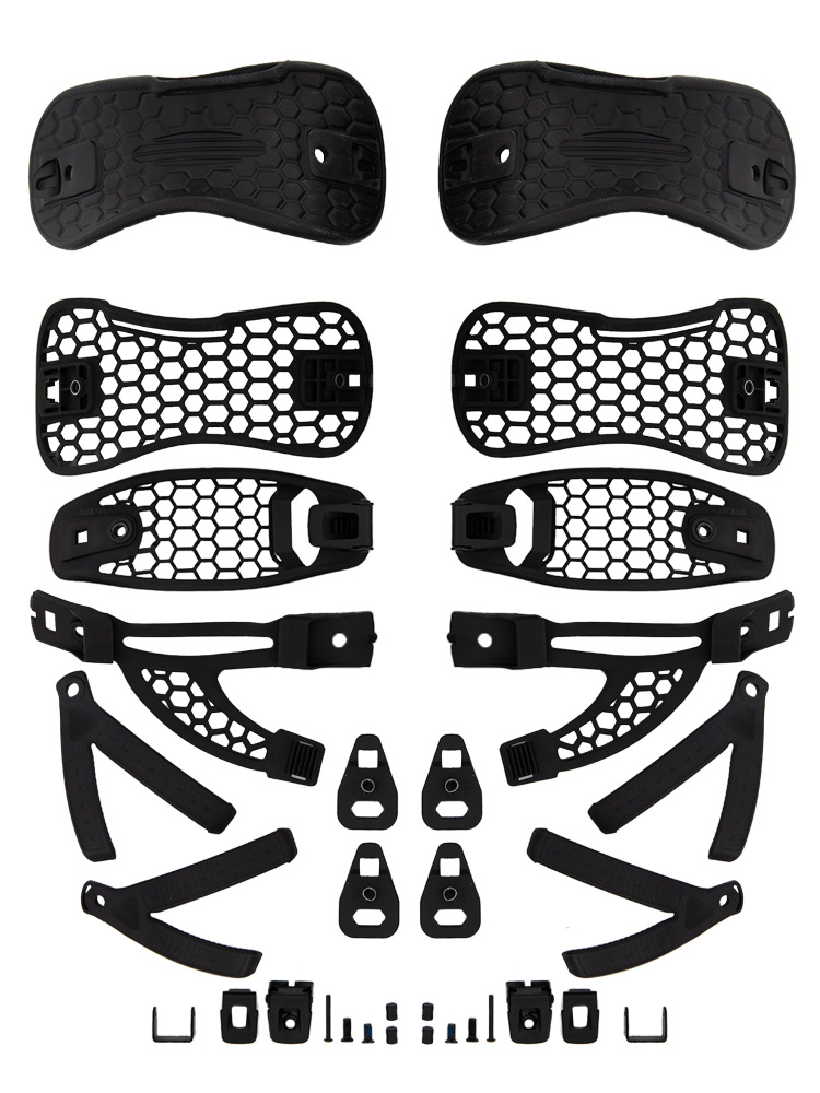 Стреп Nidecker Hybrid Exo-Straps Kit Black (Us:l/Xl) #1