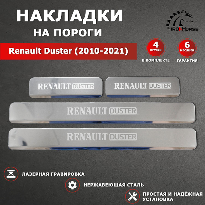 Накладки Порогов Рено Дастер Купить