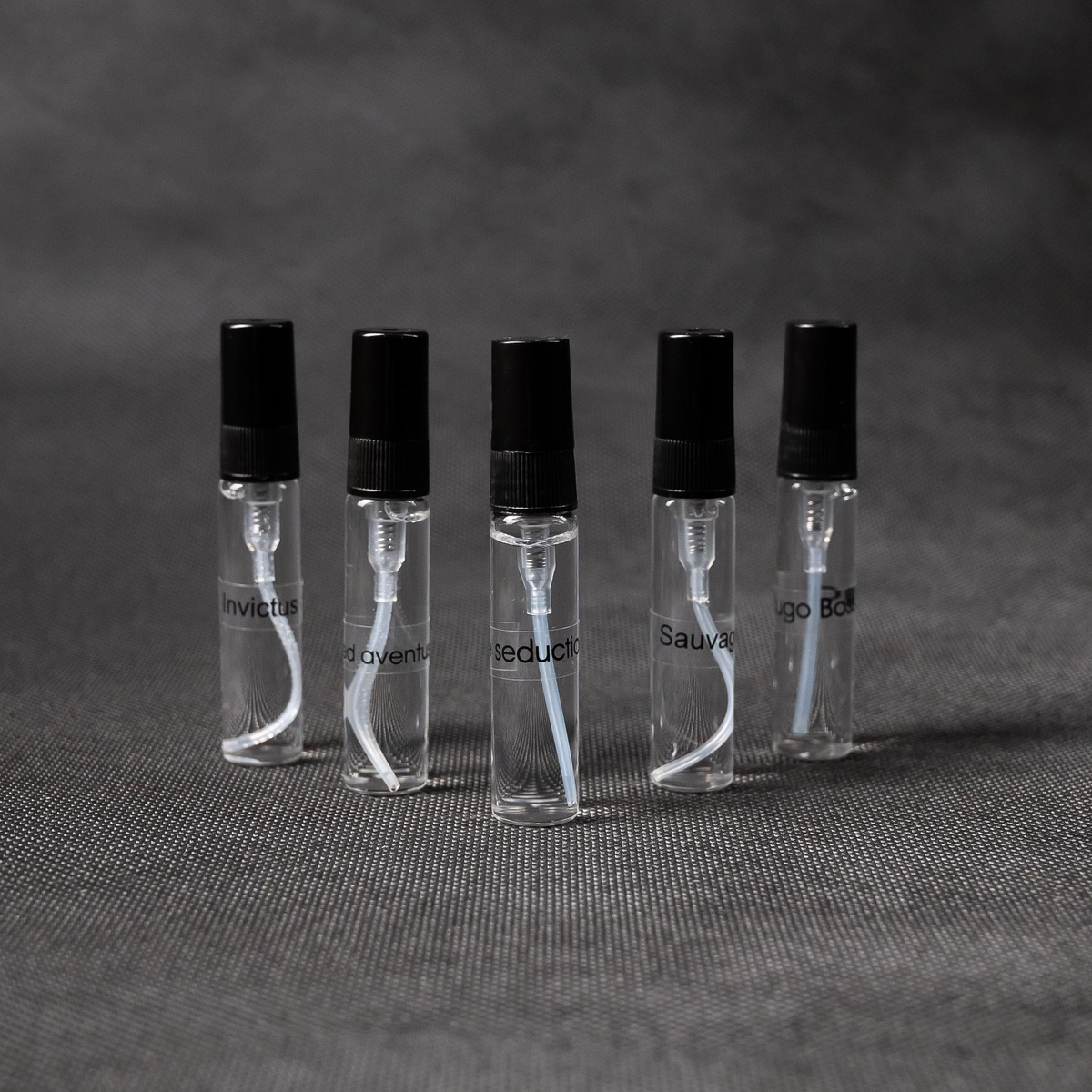 Greed Aventus, Invictus, Sauvage, Bottled, Blue Seduction