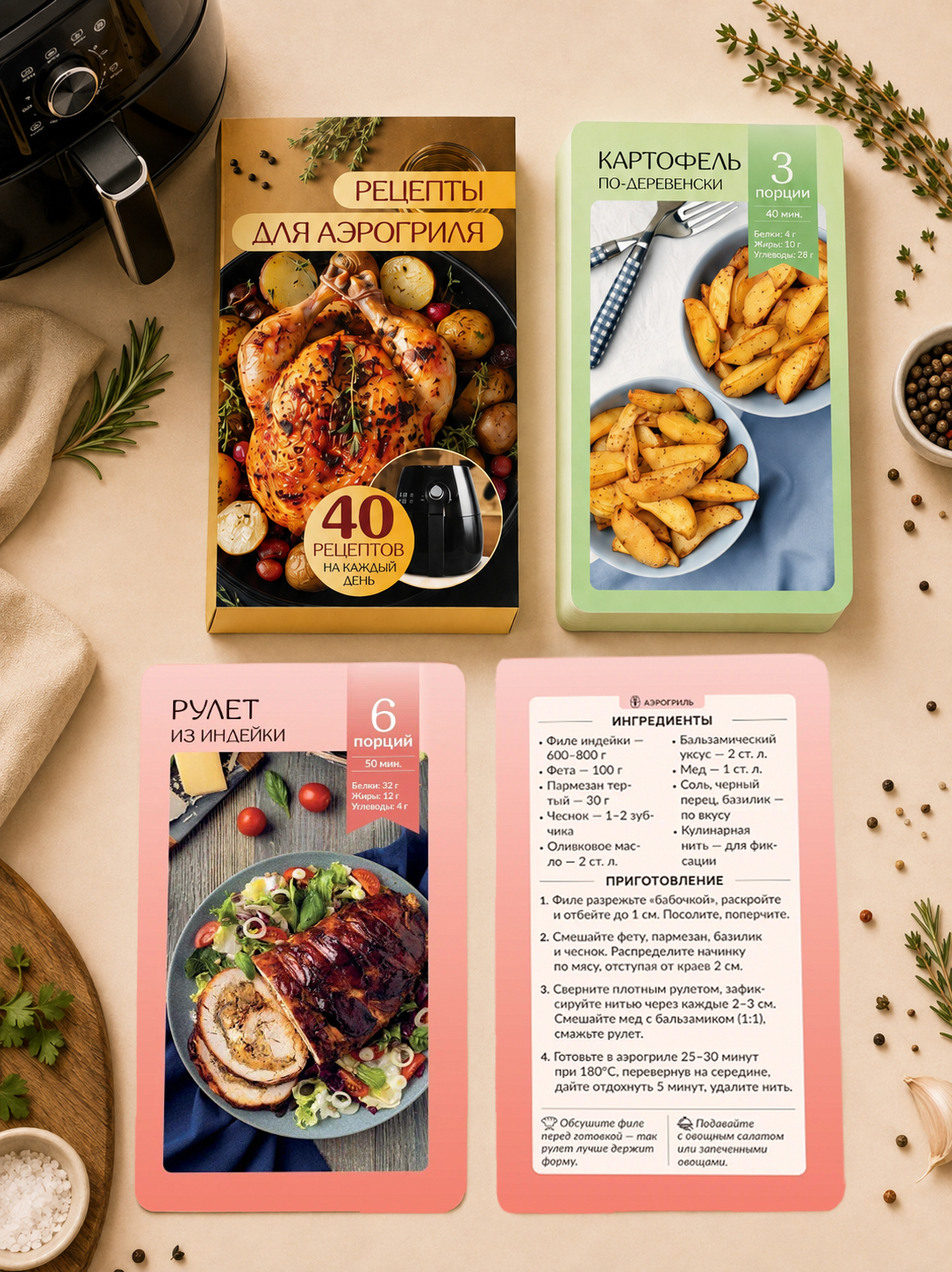 Рецепты для аэрогриля | Air Fryer Recipes - Ozon image 1
