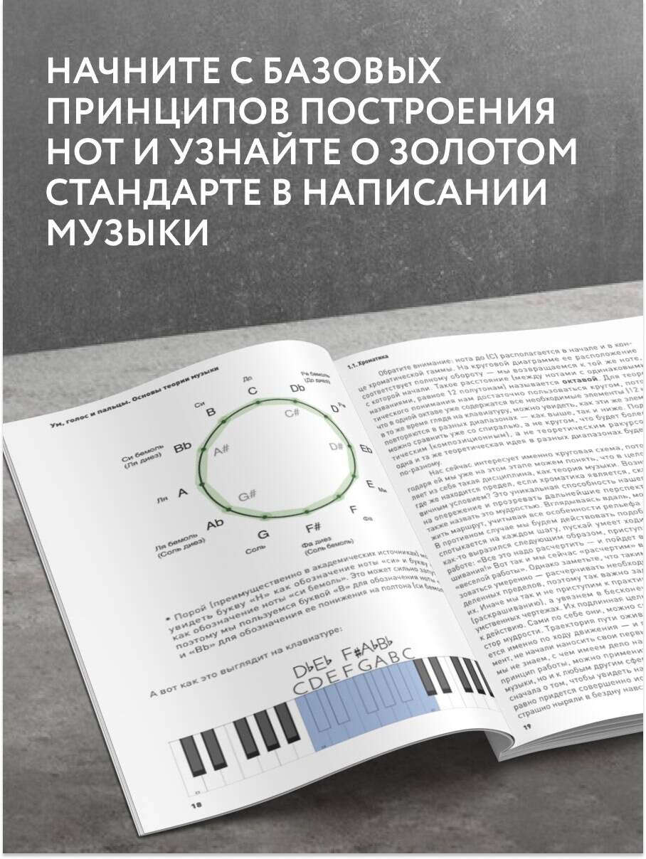 Ум, голос и пальцы. Основы теории музыки | Mind, Voice, and Fingers: Basics of Music Theory - Ozon image 1