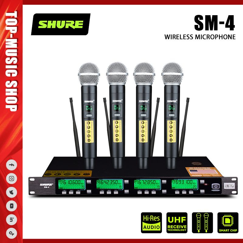 Shure Микрофон универсальный SM4, черный #1