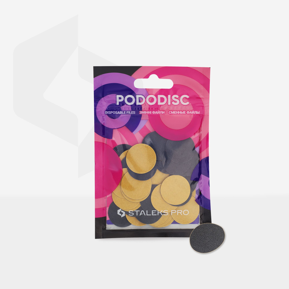 STALEKS Сменные файлы PODODISC S 100 грит 50 шт #1