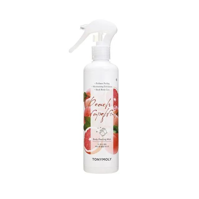 Пилинг-мист для тела с экстрактом персика и грейпфрута TONYMOLY - Peach & Grapefruit Body Peeling Mist #1