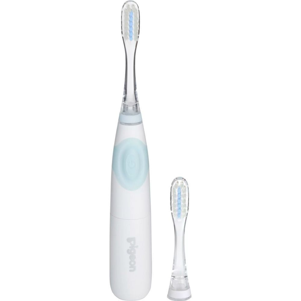 Электрическая зубная щетка детская Pigeon Electric Finishing Toothbrush со сменными насадками, с 12 мес, #1