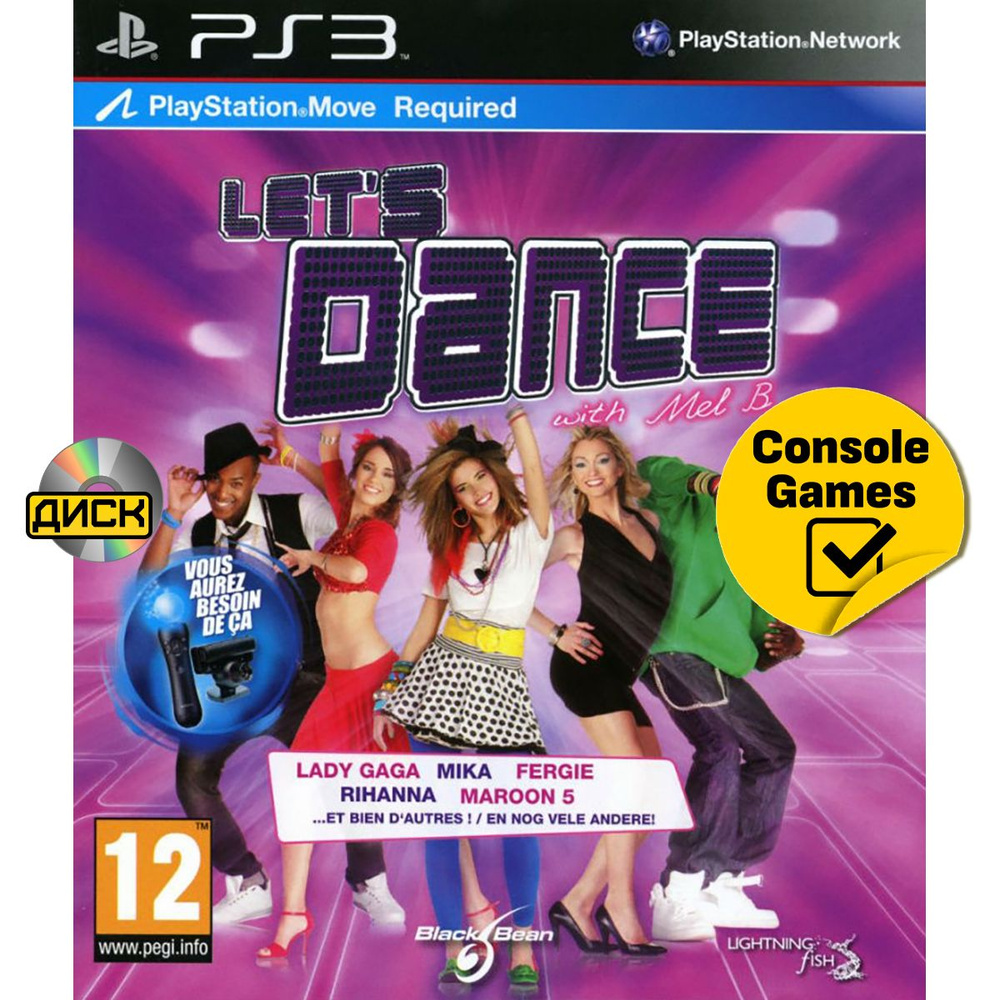 PS3 Lets Dance With Mel B для PlayStation Move. Товар уцененный #1