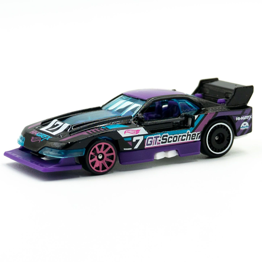 Машинка Hot Wheels GT-Scorcher Violet Новинка. Кейс D 2024 #1