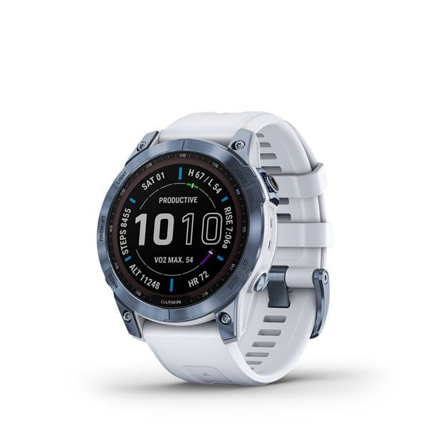 Garmin Умные часы Garmin FENIX 7 Sapphire solar mineral blue, blue #1