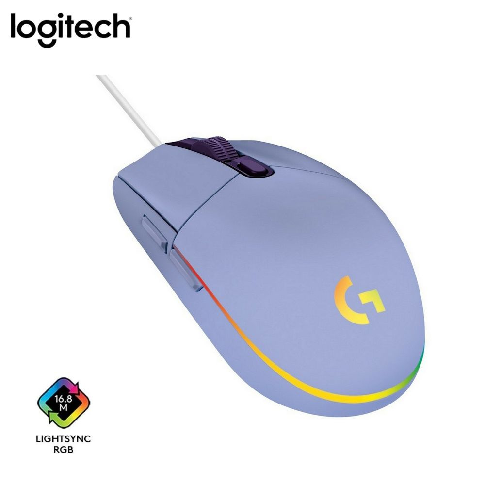 Мышь Logitech G102 LightSync, оптическая, проводная (910-005857) #1