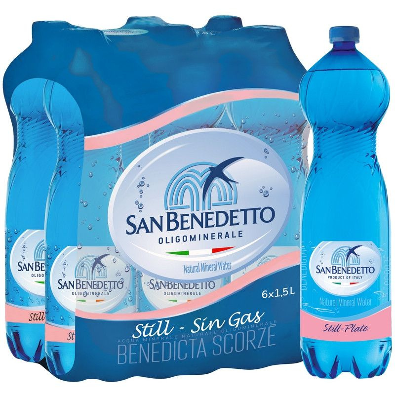 SAN BENEDETTO Вода Негазированная 1500мл. 6шт #1