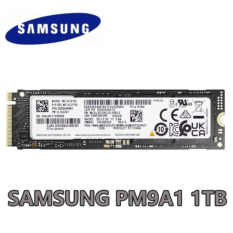 1 ТБ Внутренний SSD-диск SAMSUNG PM9A1 (M.2 PCIE4.0 NVMe) #1
