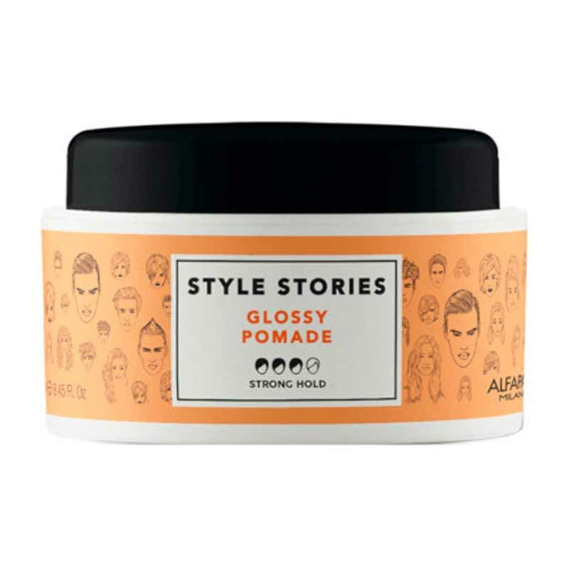 Помада сильной фиксации, придающая экстра блеск 100 мл/Alfaparf Style Stories Glossy Pomade  #1