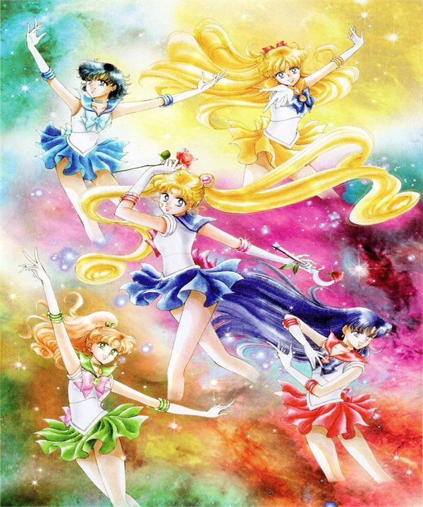 Алмазная мозаика Вышивка Живопись Картина стразами "Sailor Moon Сэйлор Мун" 40х50 см  #1