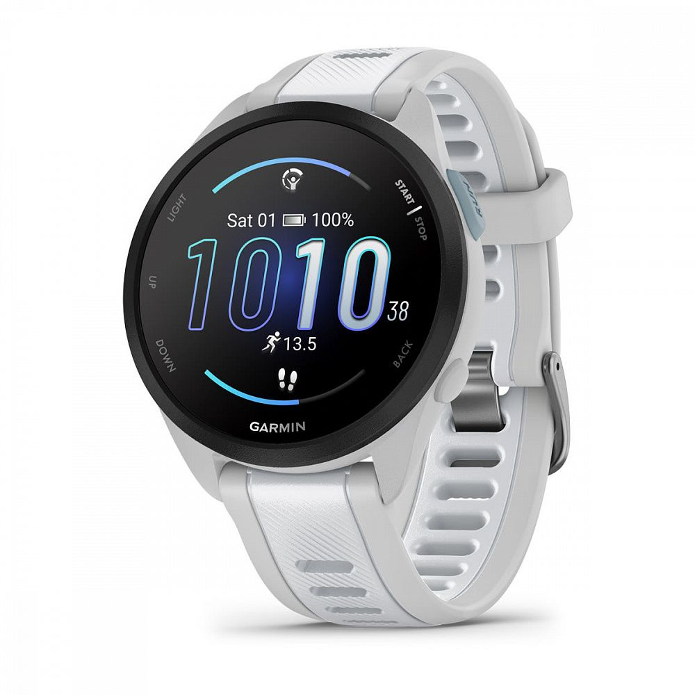 Garmin часы Forerunner 165 White (010-02863-21) #1